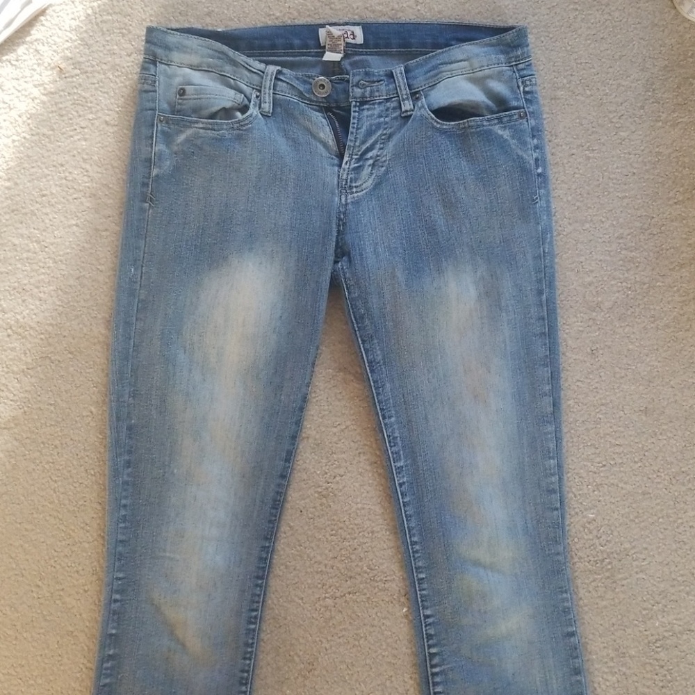 Light Wash Skinny Jeans